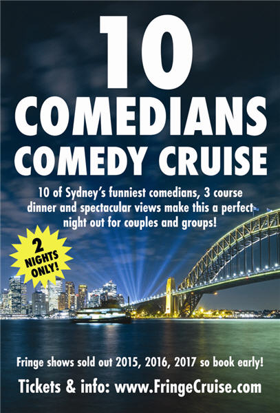 sydney cruise comedy